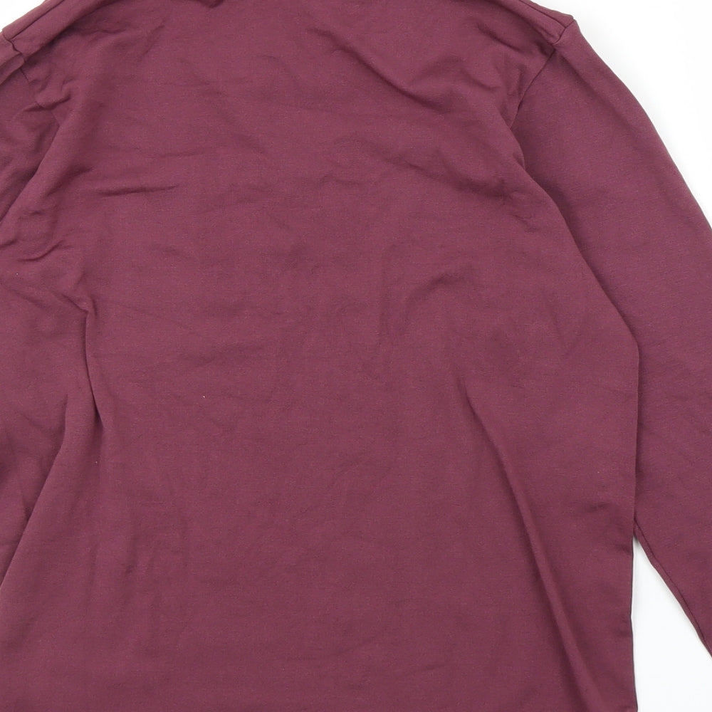Womens UK Size M Preworn Purple Pullover Jumper