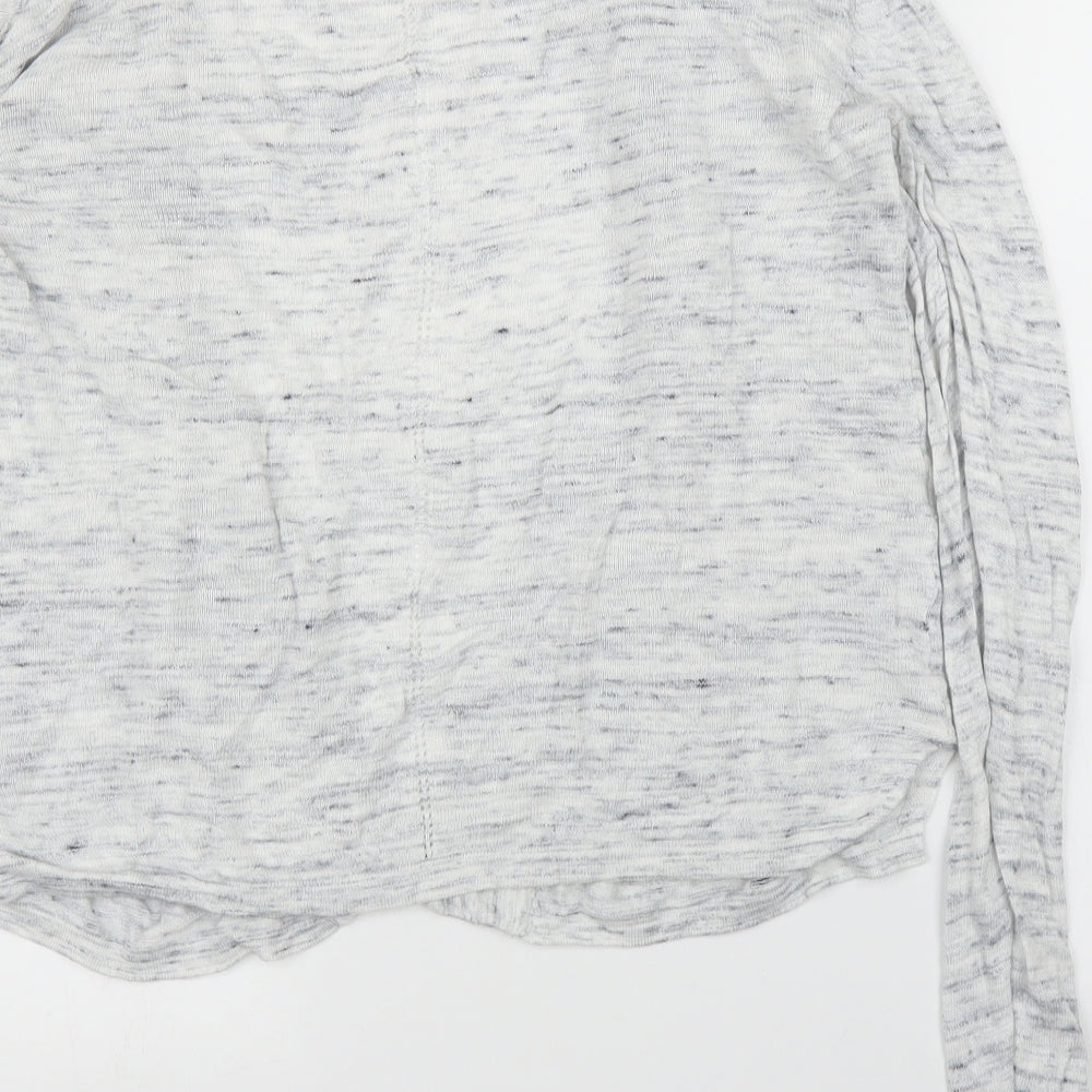 Debenhams Womens Grey Cardigan Jumper Size 10