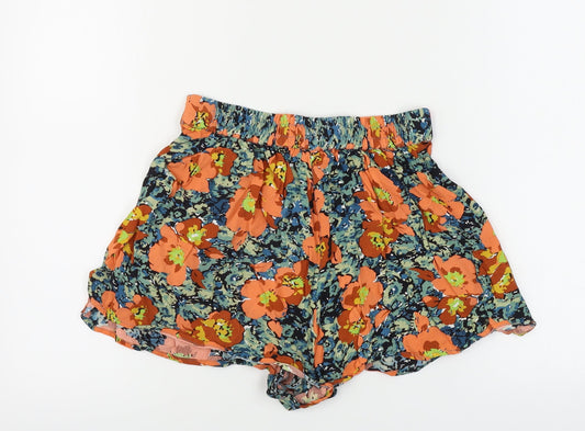 Womens UK Size 6 Topshop Regular Fit Cut-Off Shorts