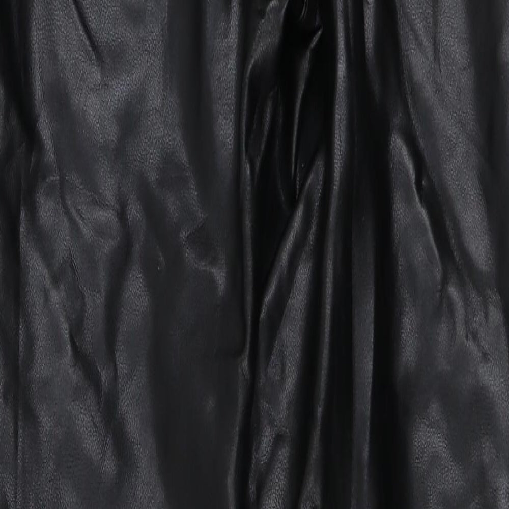 Womens UK Size 6 H&M Regular Fit Black Trousers
