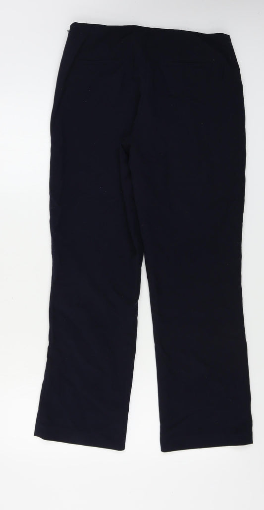 Debenhams Womens Blue Trousers Size 12 L26 in