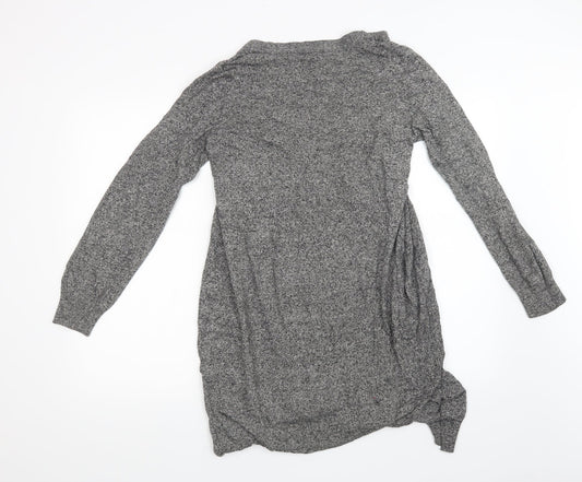 Womens UK Size 12 Sainsburys Grey Cardigan Jumper