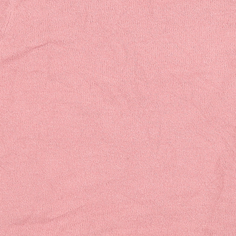 Bonmarché Womens Pink Knit Pullover Sweatshirt Size M