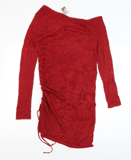 ASOS Womens Red Bodycon Size 10