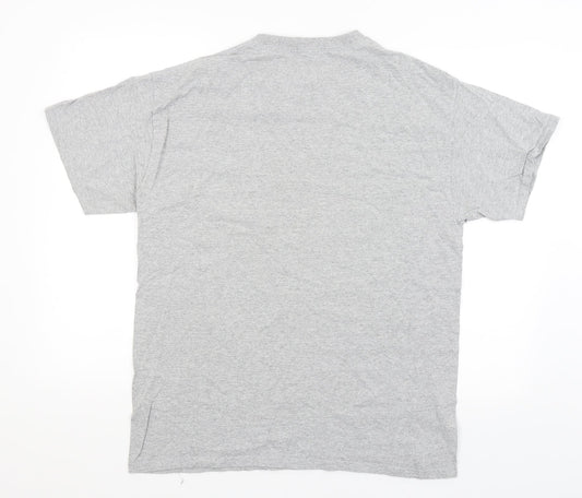 Topman Mens Grey T-Shirt Size M - Utopia