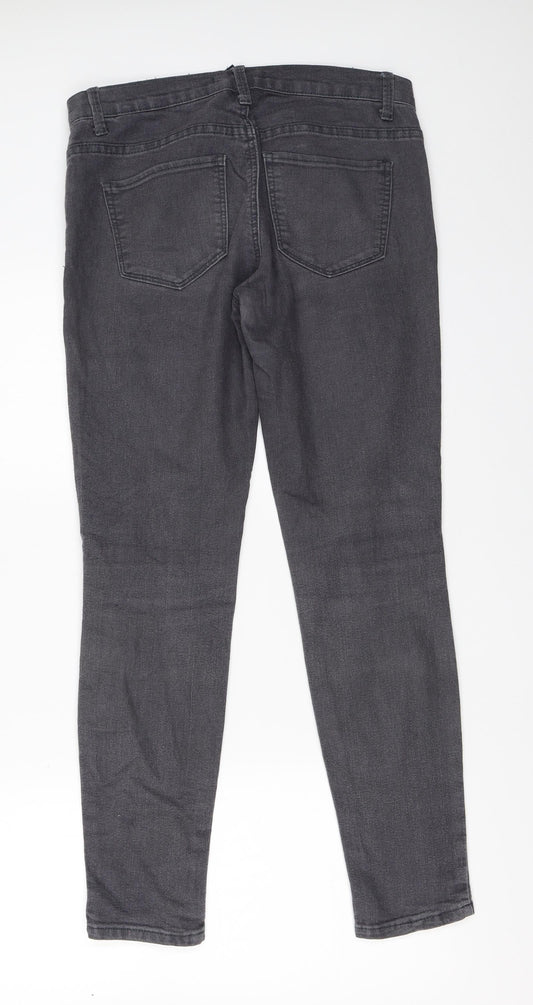 FOREVER 21 Womens Grey Denim Skinny Jeans Size 28 in L28 in
