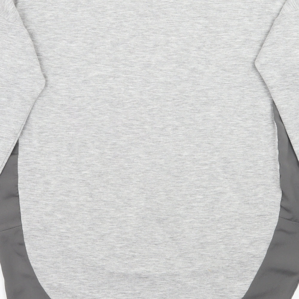 Womens UK Size M COIN 1804 Grey Basic T-Shirt