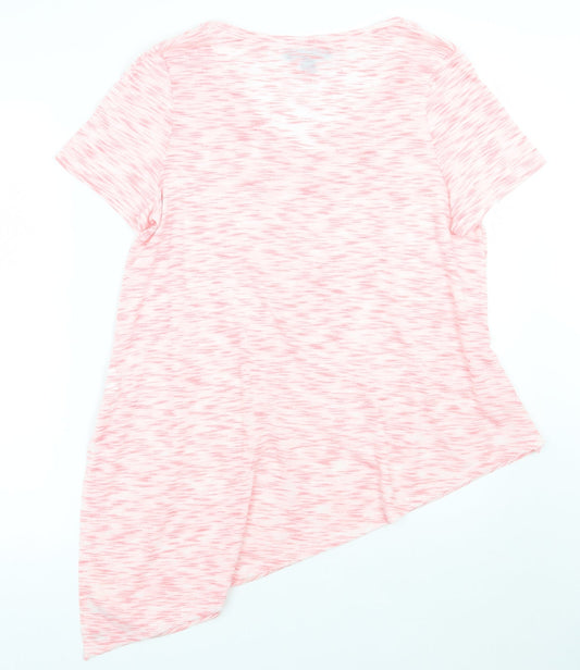 Primark Womens Pink Basic T-Shirt Size 14