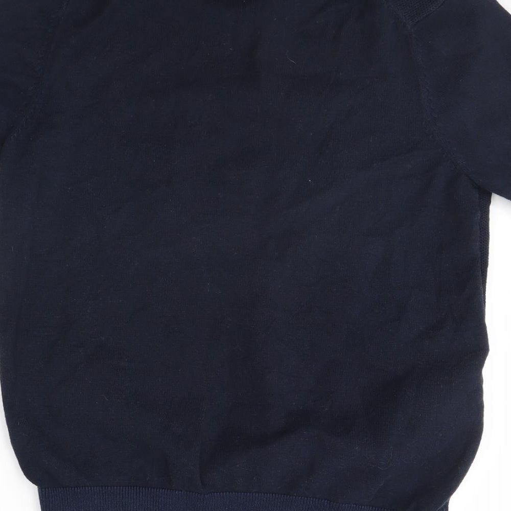 TU Mens Blue Polo Size S