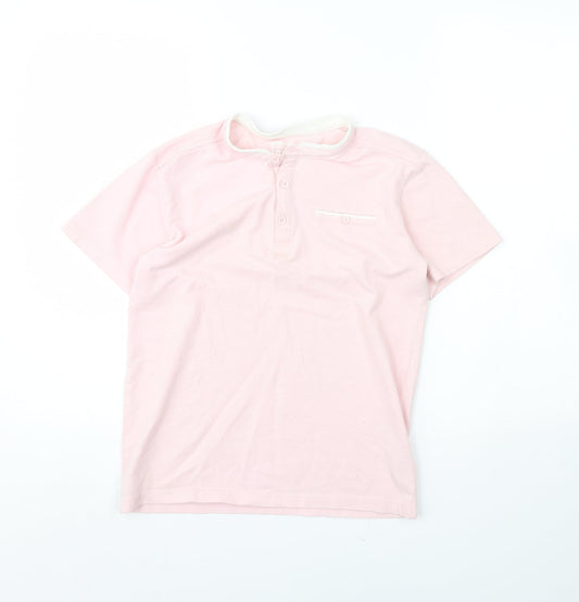 Undeniable Dudes Boys Pink Basic Polo Size 12 Years