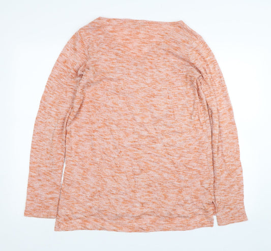 Womens UK Size 10 NEXT Orange Pullover Jumper
