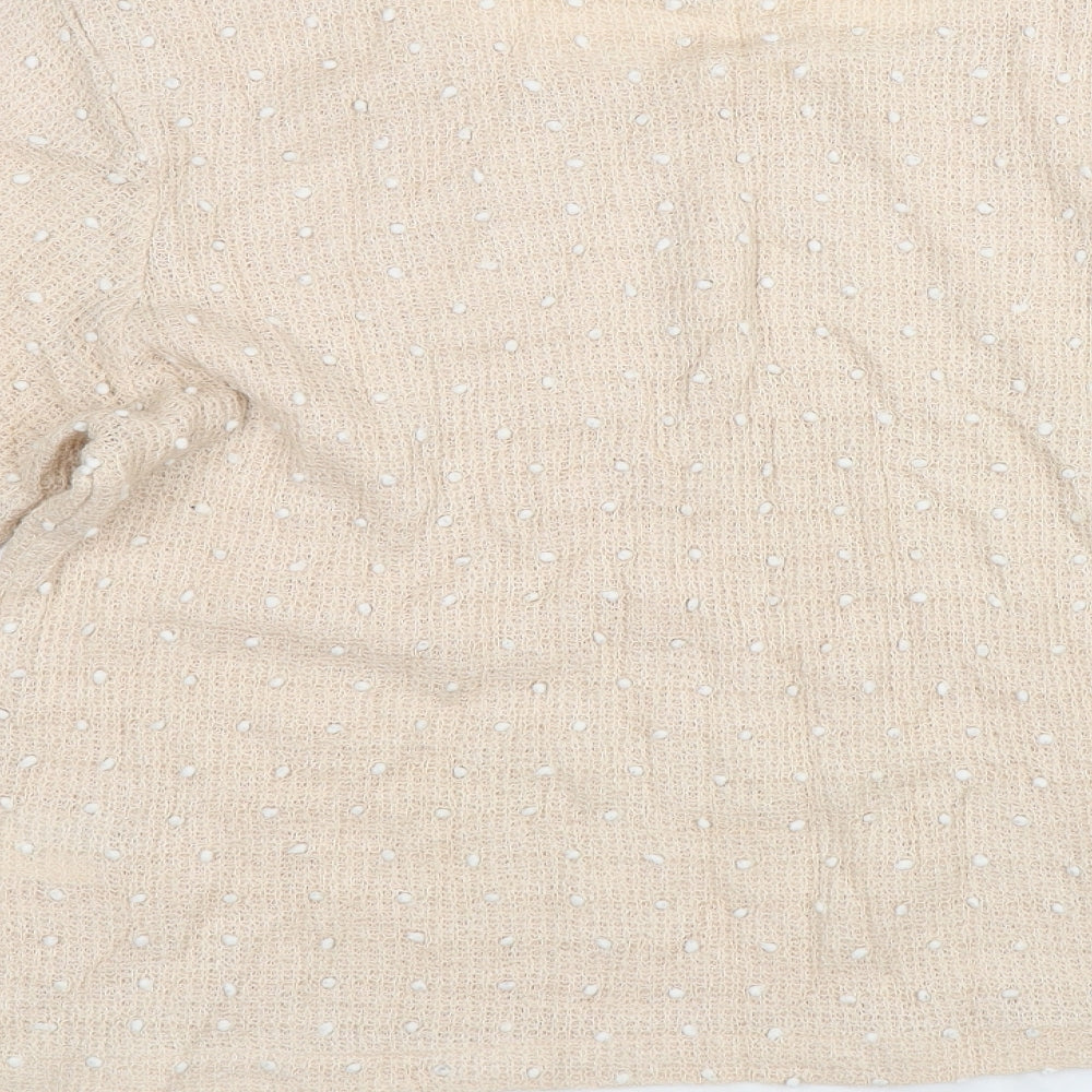 Izabel Womens Pink Pullover Jumper Size 16