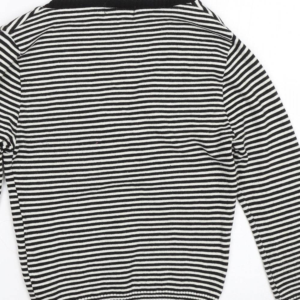 Womens UK Size 8 Topshop Black Pullover Jumper