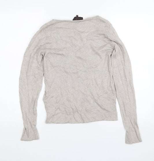 Womens UK Size S Great Plains Beige Pullover Jumper