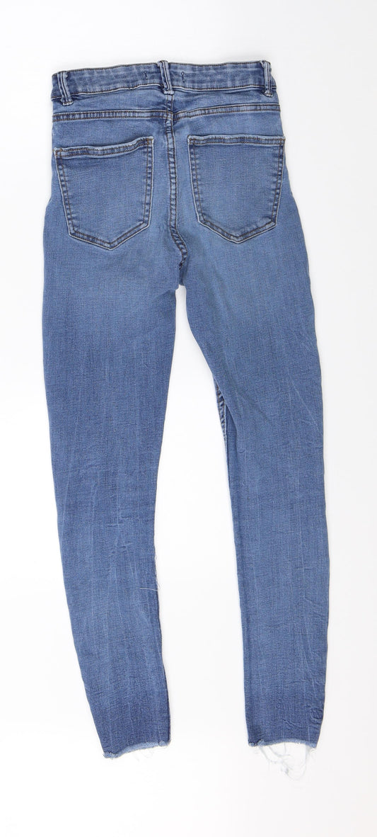 Denim Co Womens Blue Denim Skinny Jeans Size 8 L24 in