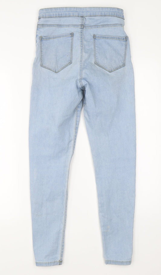 Denim Co Womens Blue Denim Jegging Jeans Size 12 L26 in