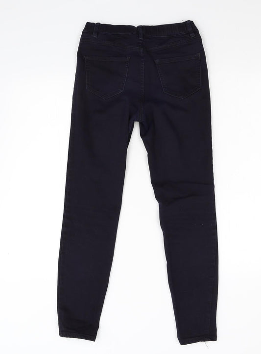 New Look Womens Blue Denim Skinny Jeans Size 8 L27 in