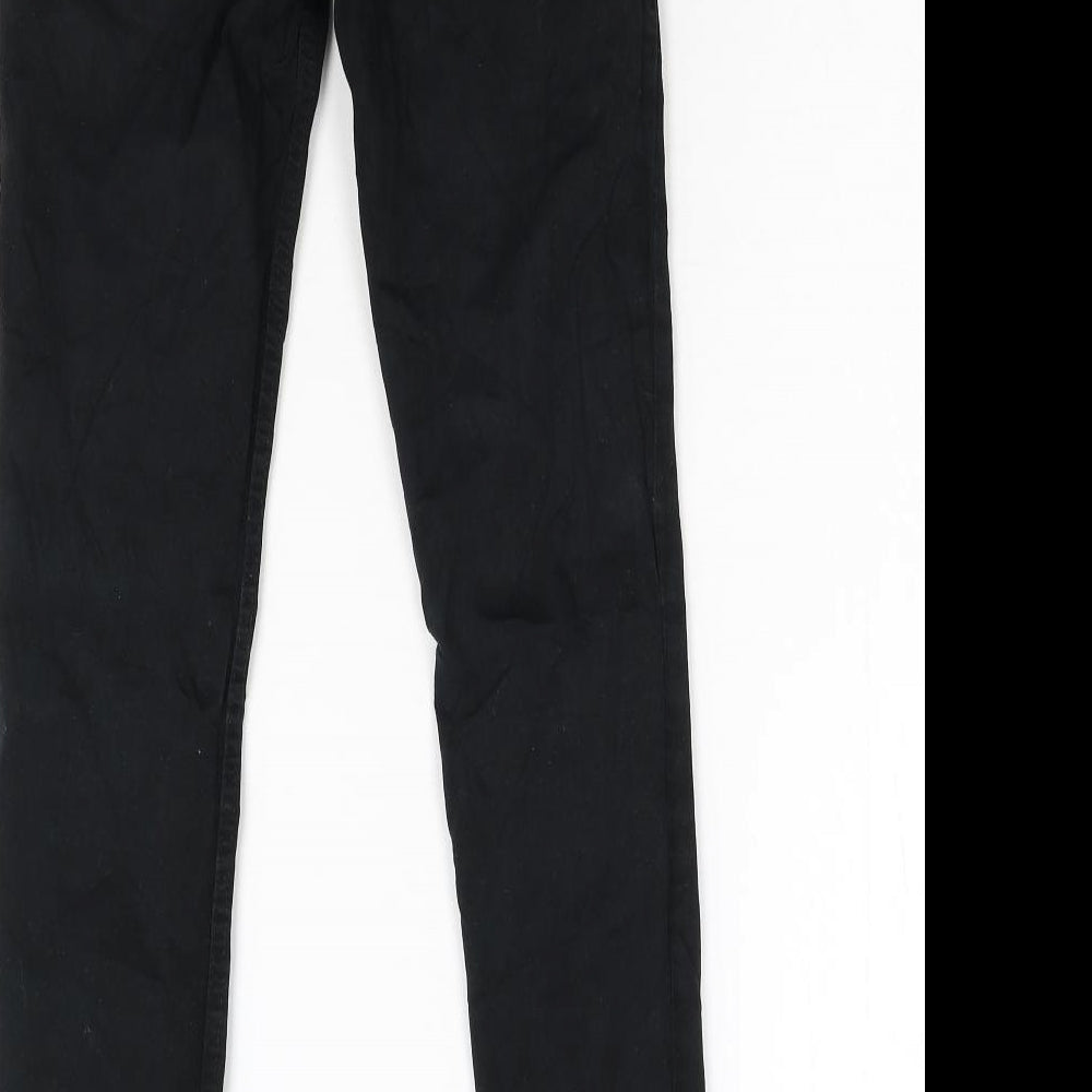 Clockhouse Womens Black Skinny Jeans Size 6 L28 in