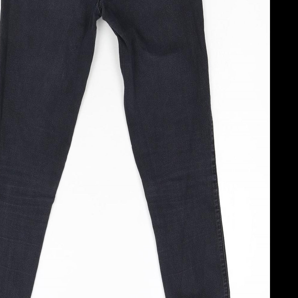 Primark Womens Black Denim Jegging Jeans Size 10 L30 in