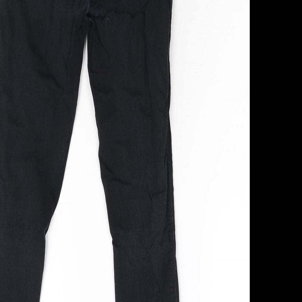NEXT Womens Black Denim Skinny Jeans Size 10 L27 in
