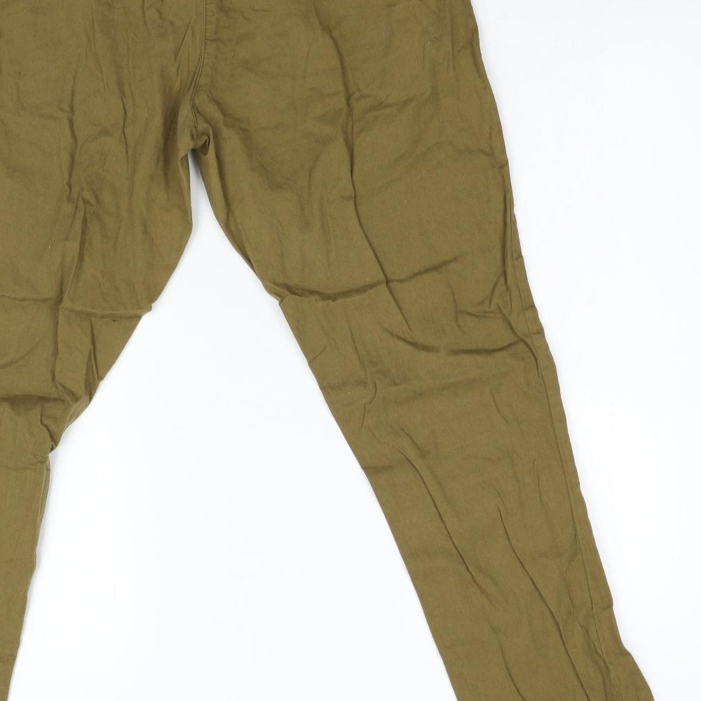 Womens UK Size 10 Evie Regular Fit Brown Trousers