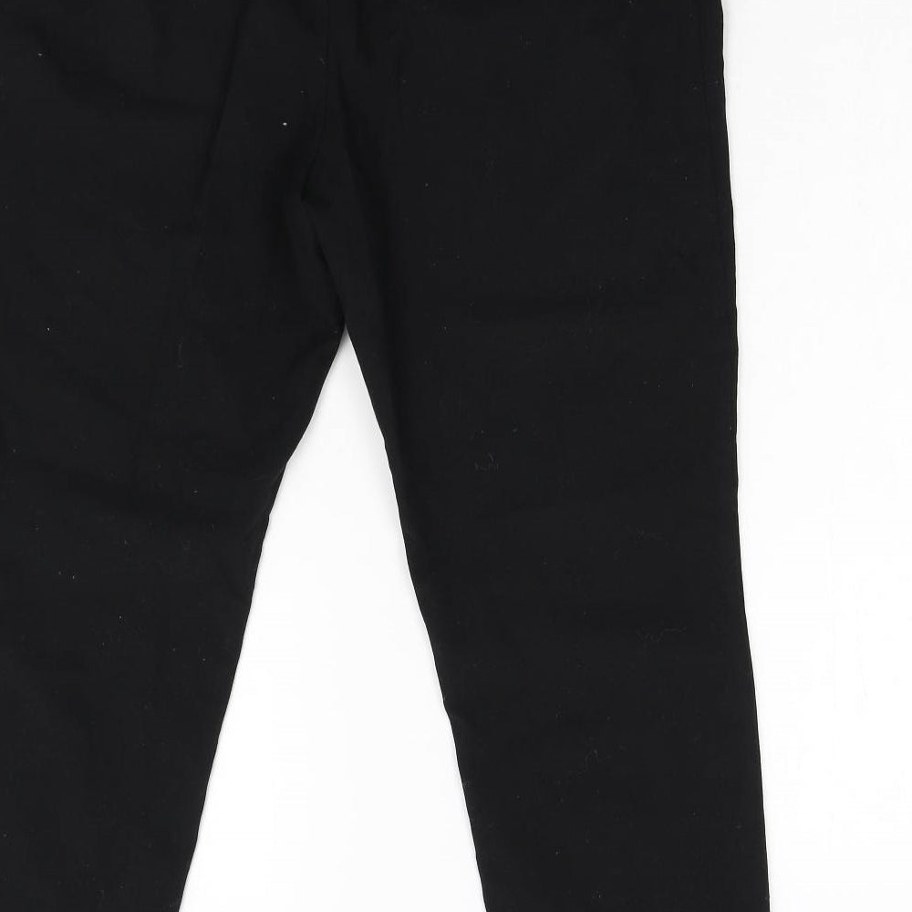 Matalan Womens Black Trousers Size 14 L26 in