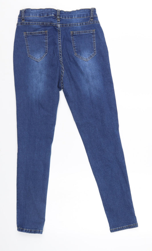 SheIn Womens Blue   Skinny Jeans Size M L26 in - Shein Jean