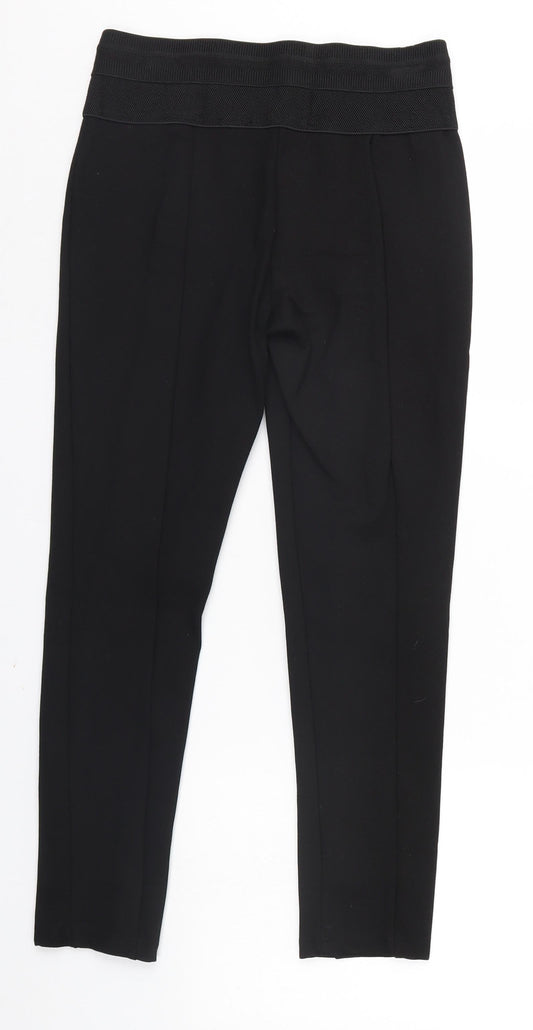 Zara Womens Black Cropped Jeans Size M L24 in - Zara