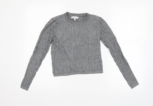 Womens UK Size 8 Redherring Grey Pullover Jumper