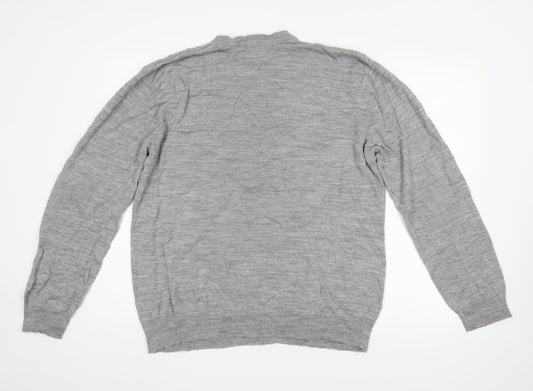 NEXT Mens Grey Pullover Jumper Size XL
