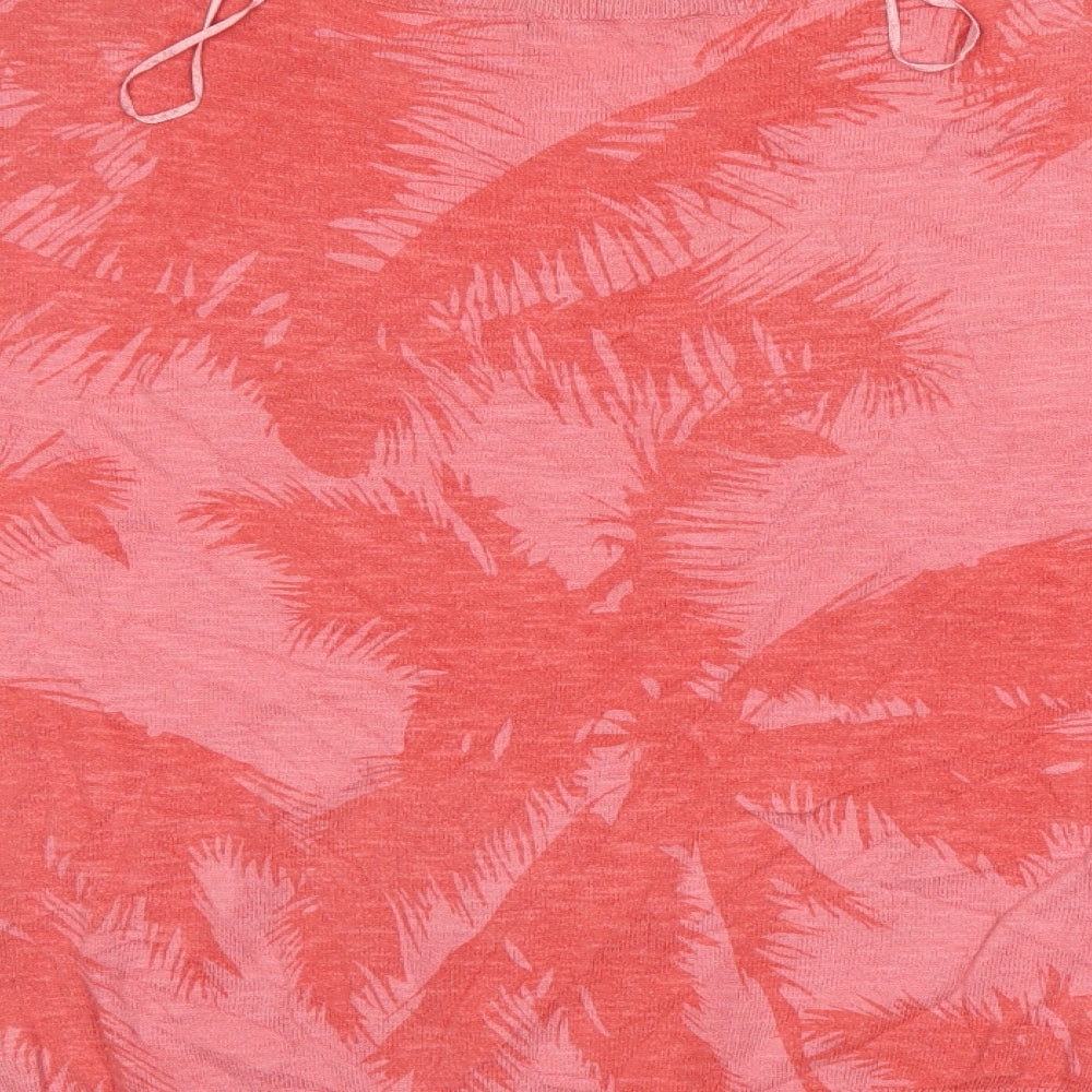 George Womens Red Floral Pullover Jumper Size 10