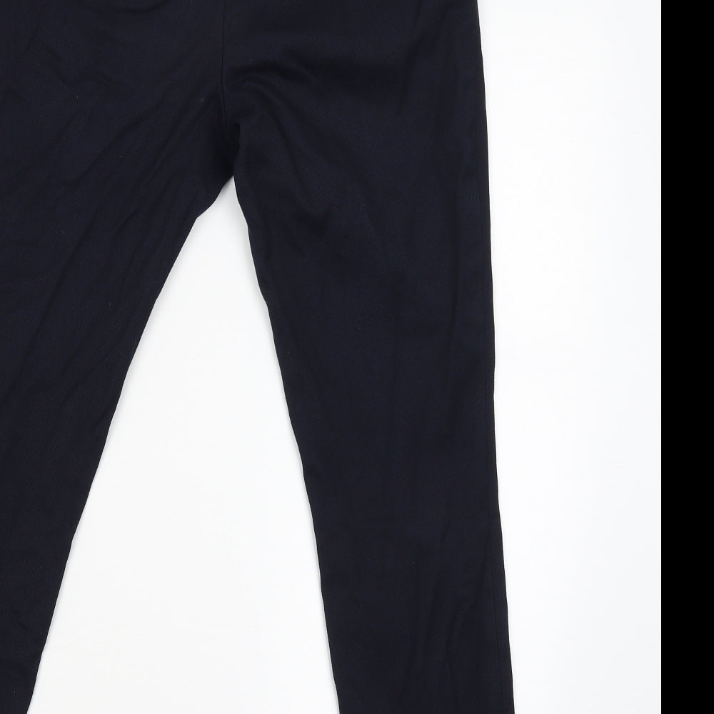 Womens UK Size 8 NEXT Regular Fit Blue Trousers
