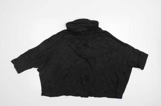 Womens UK Size 14 River Island Black Pullover Jumper
