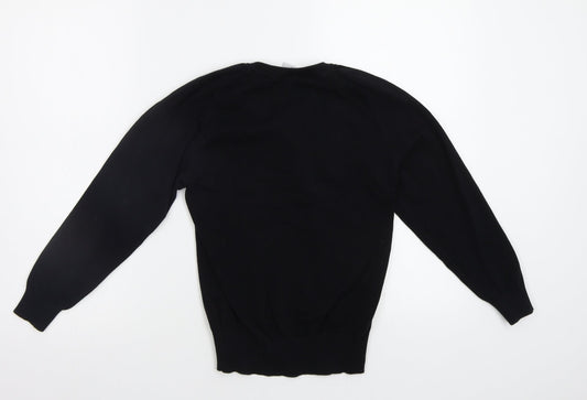Performa Girls Black Pullover Jumper Size 9-10 Years