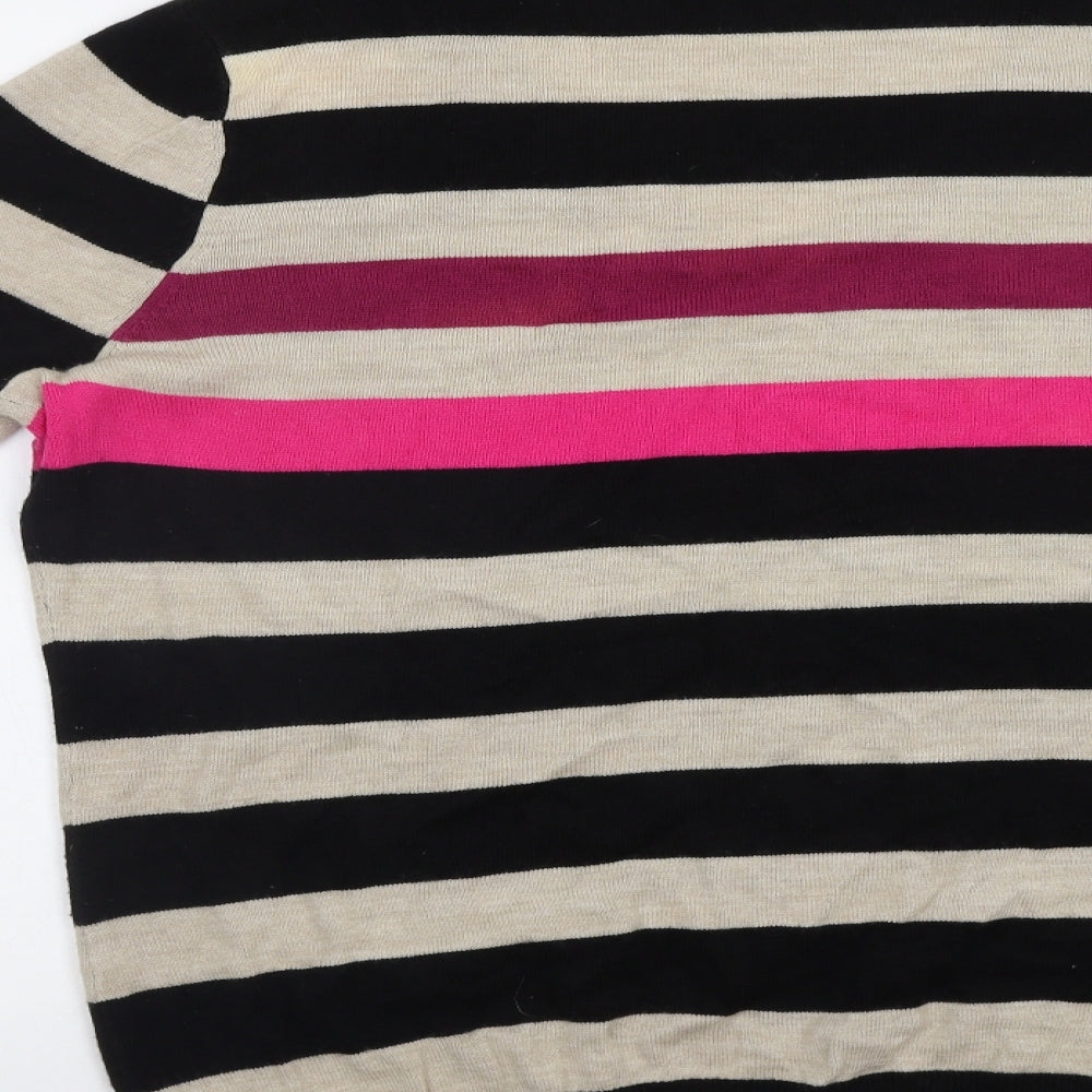 Womens UK Size L South Multicoloured Pullover Jumper