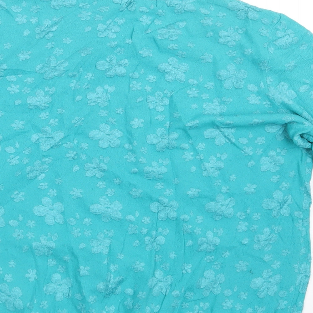 David Emanuel Womens Blue Pullover Jumper Size L