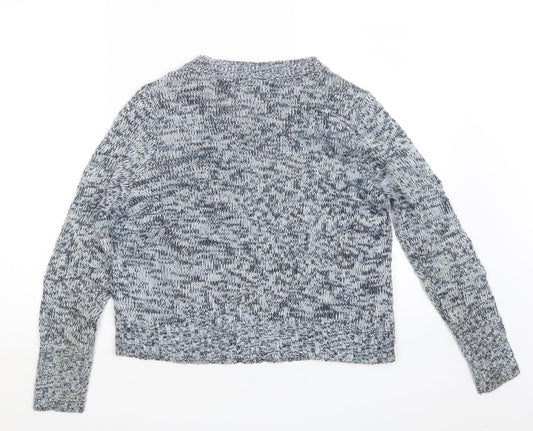 Divided by H&M Womens Blue Knit Pullover Jumper Size S