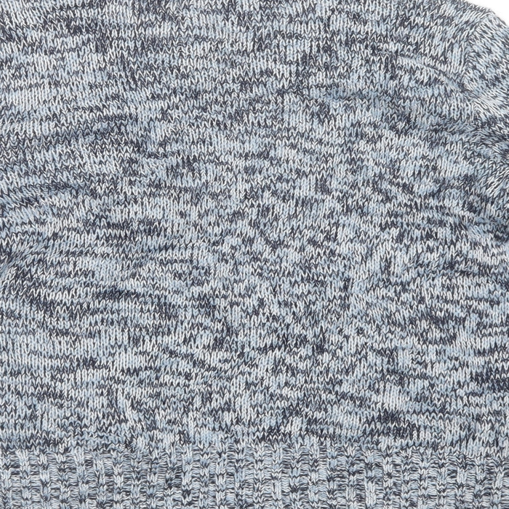 Divided by H&M Womens Blue Knit Pullover Jumper Size S