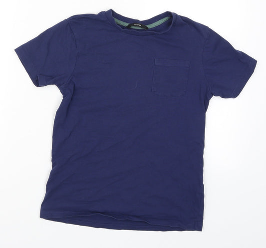 George Boys Blue Basic T-Shirt Size 9-10 Years