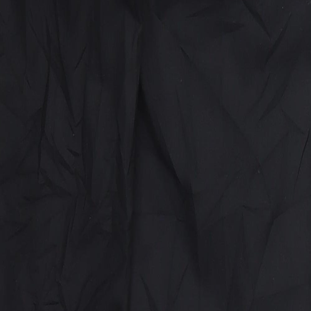 Womens UK Size 8 Marks and Spencer Regular Fit Black Trousers