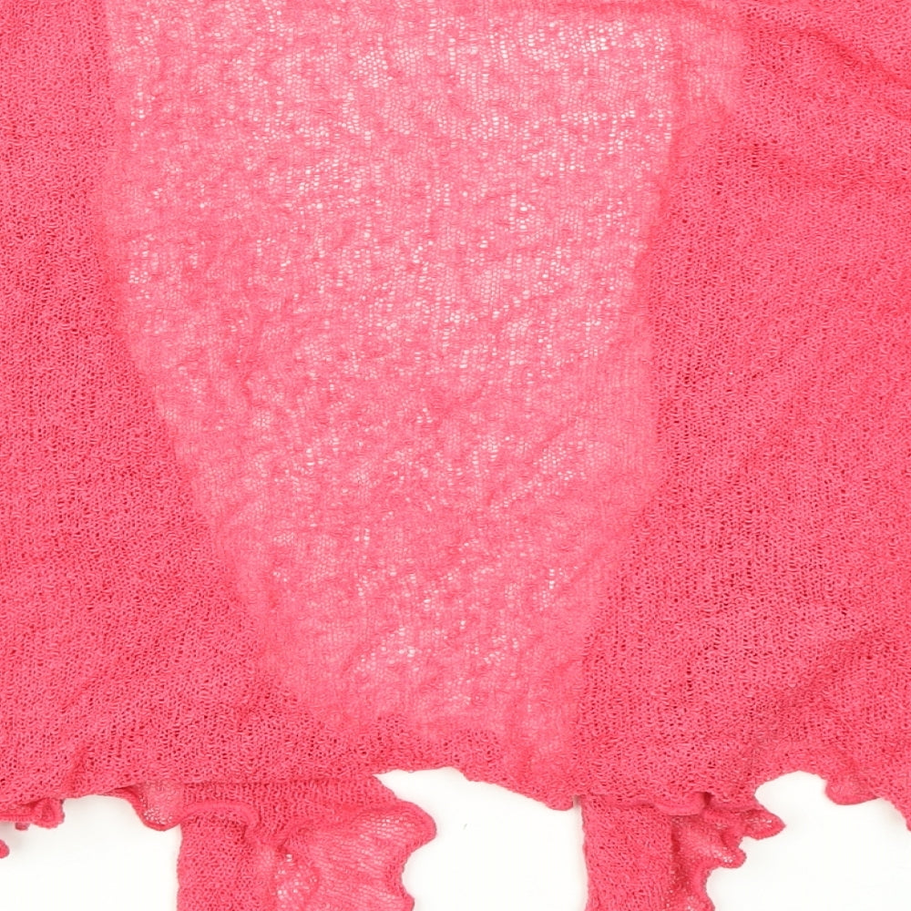 Classics Womens Pink Knit Cardigan Jumper Size L