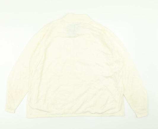 Womens UK Size L BM Ivory Pullover Jumper