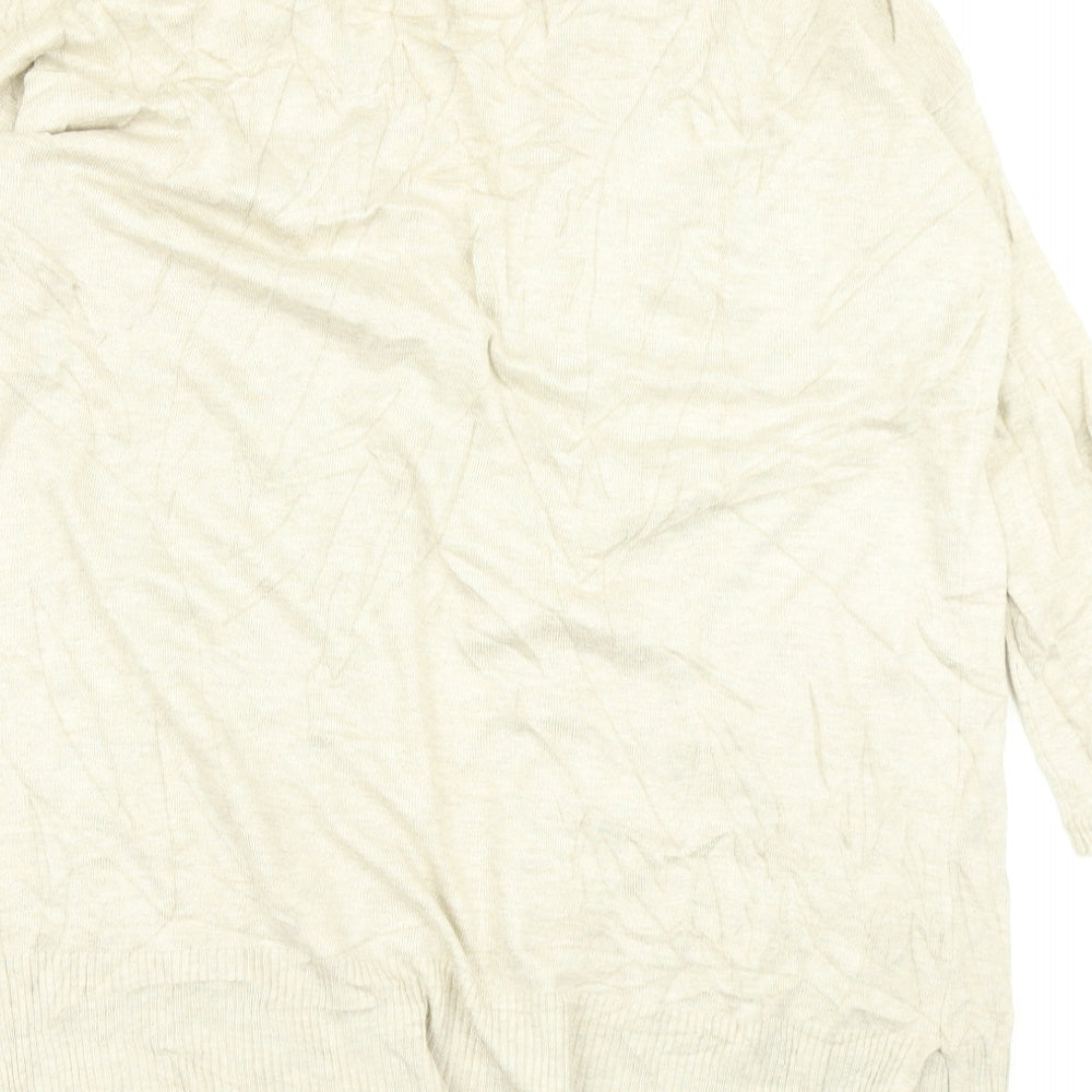 Womens UK Size 8 Atmosphere Beige Cardigan Jumper
