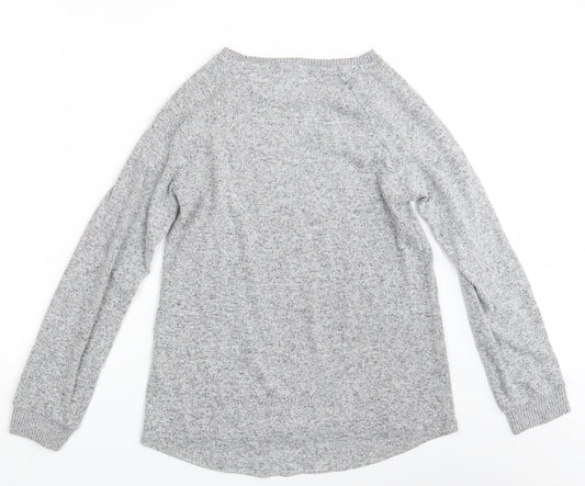 Primark Womens Grey Pullover Jumper Size 6