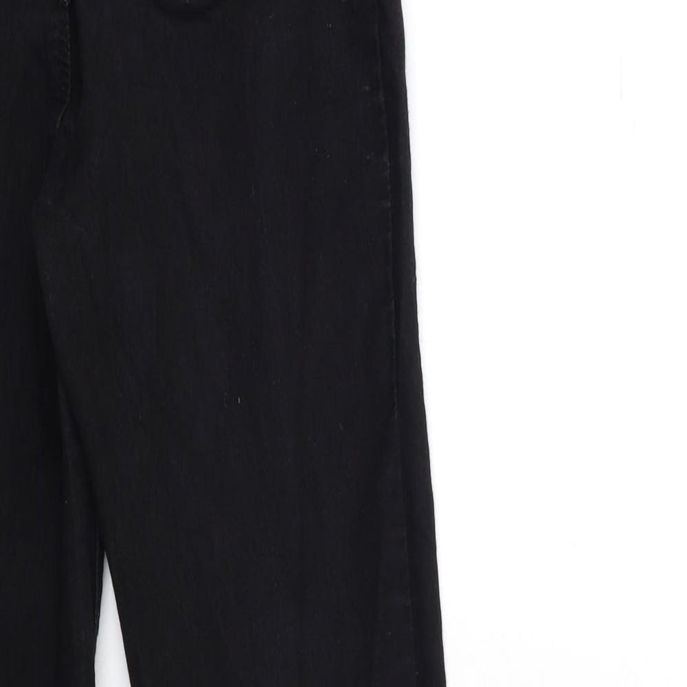 Papaya Womens Black Denim Jegging Jeans Size 12 L28 in