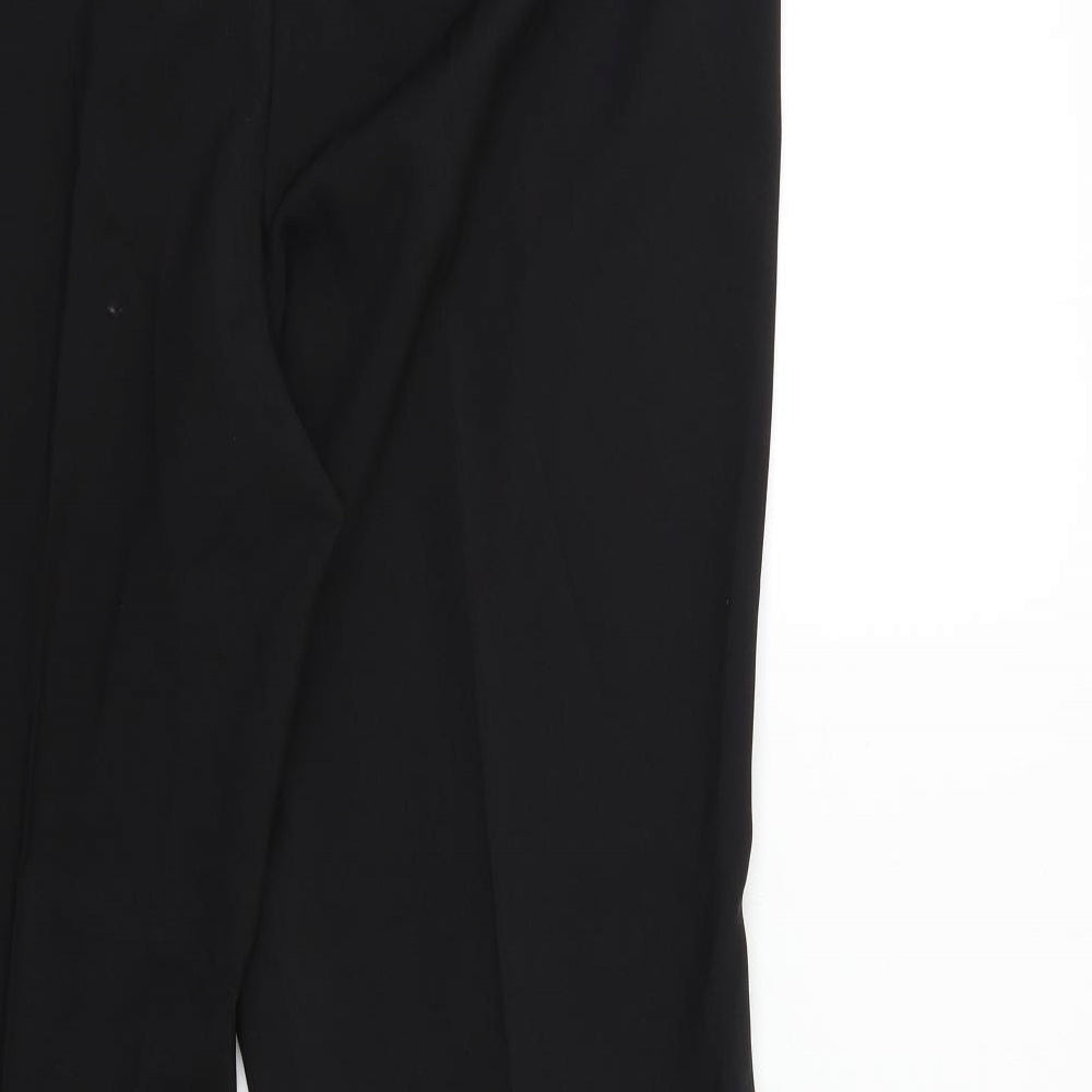 Evans Womens Black Trousers Size 20 L31 in