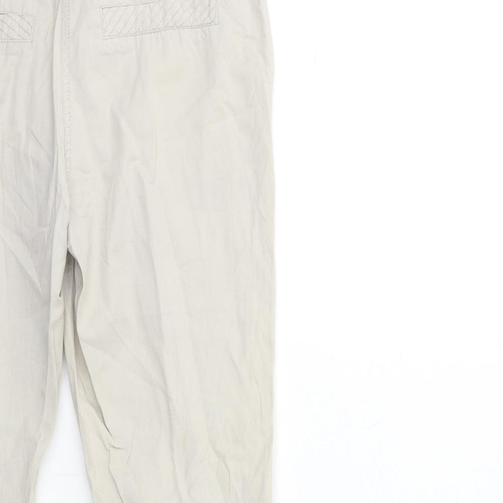 Womens UK Size 8 Dorothy Perkins Regular Fit Cargo Grey Trousers
