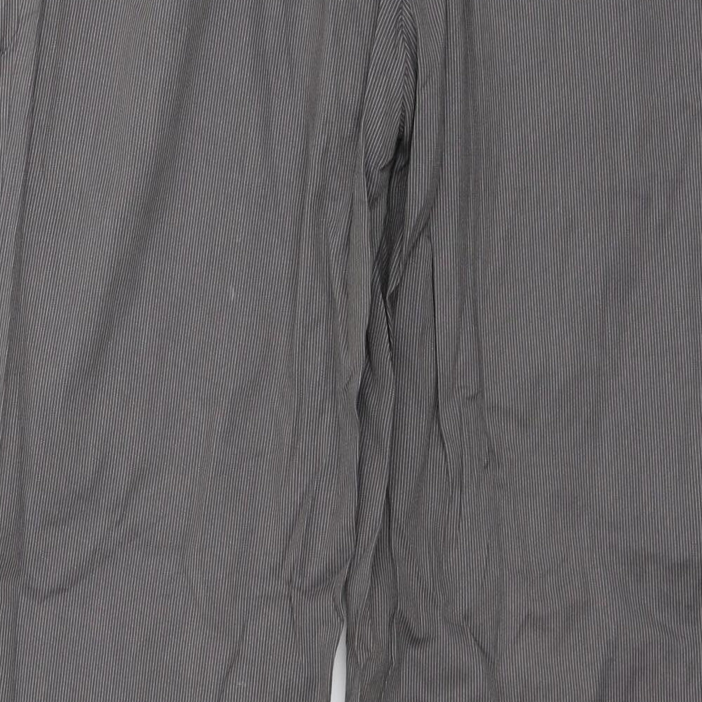 Womens UK Size 8 H&M Regular Fit Grey Trousers