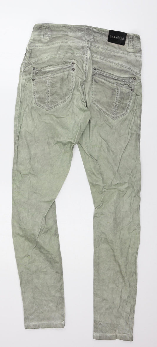 Wanga Womens Green Trousers Size S L29 in