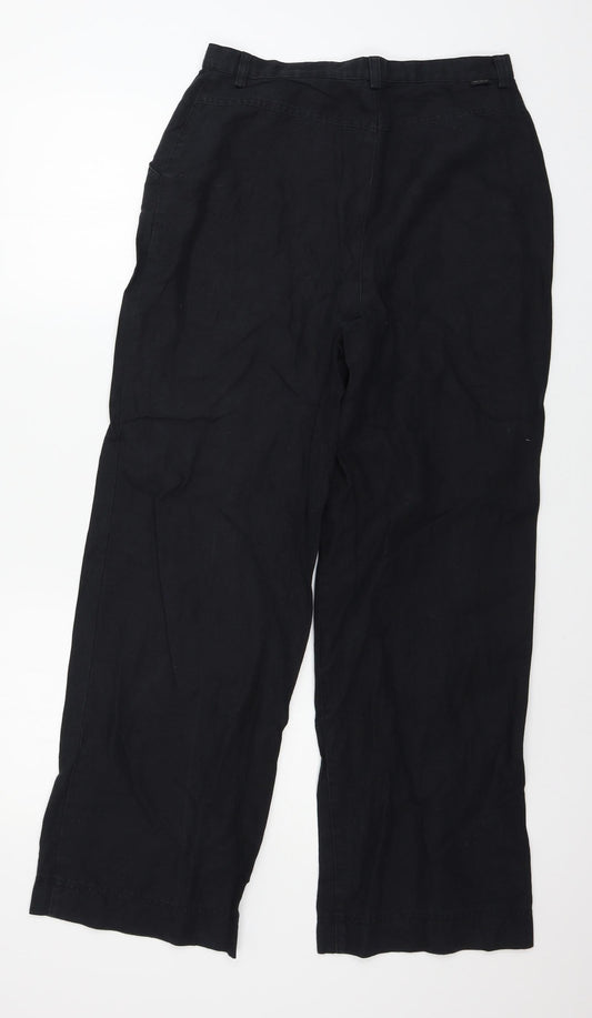 MAC Womens Black Trousers Size 36 in L30 in